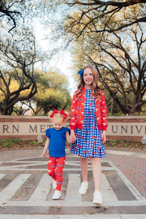 smu-red-mustang-satin-jacket Mila & Rose - Sophia's Style-2
